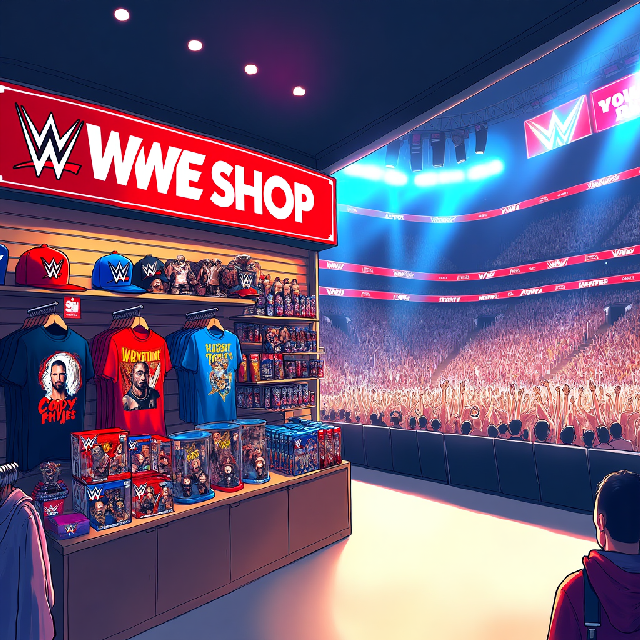 Entdecken Sie den ultimativen WWE-Shop: Das Herzstück der Wrestling-Fangemeinde